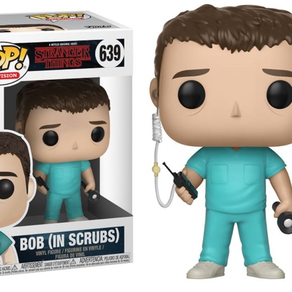 Stranger Things Bob in Scrubs Funko Pop #639